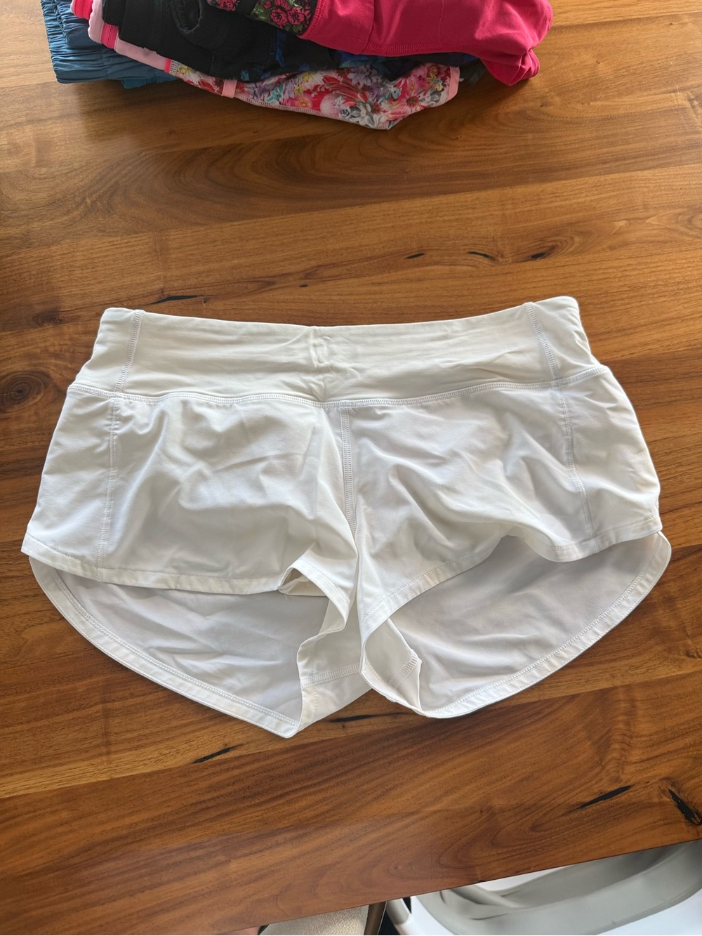 Off White Women's Athletic Running Shorts